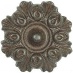 Zierrosette Eisen Antik