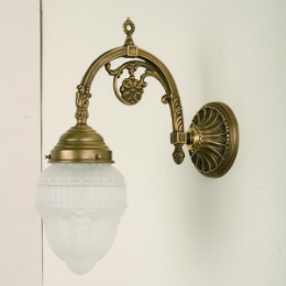 Berliner Messinglampen Wandleuchte AD141-113gs