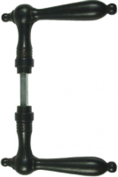 Biedermeier-Türdrücker Eisen antik