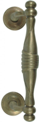 Türgriff Messing patiniert 60x230 mm
