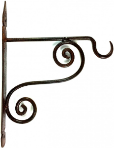 wandhaken-blumenampel-massives-eisen-rostig-patiniert-hoehe-255-cm