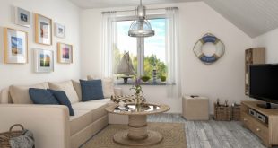 Maritimer Flair und Landhausstil ergänzen sich wunderbar