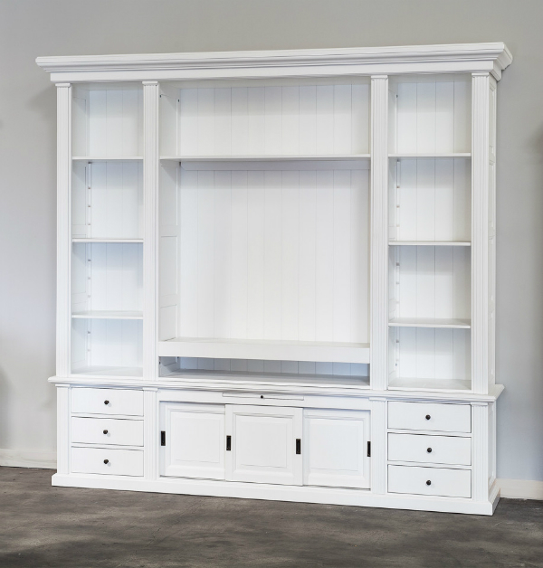 FLORIN TV-Schrank | Farbe: Weiß FLORIN TV-Schrank weiß