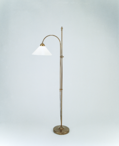 Berliner Messing Stehlampe