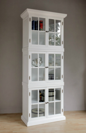 CLEVELAND 80 cm Bücherschrank Vitrin