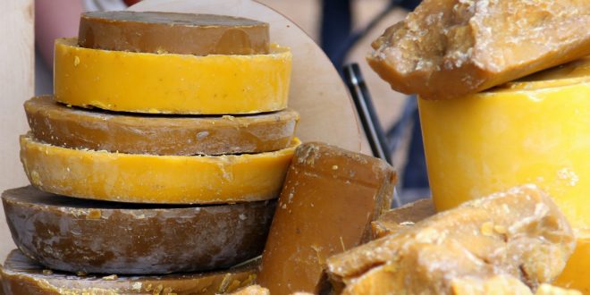 Ein Sammelsurium an Bienenwachs