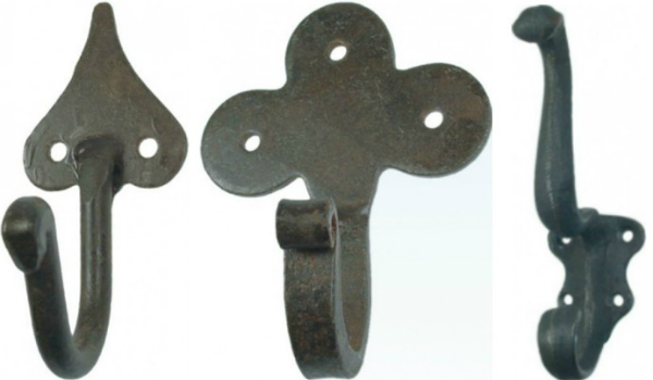 Garderobenhaken aus Eisen Garderobenhaken aus Eisen