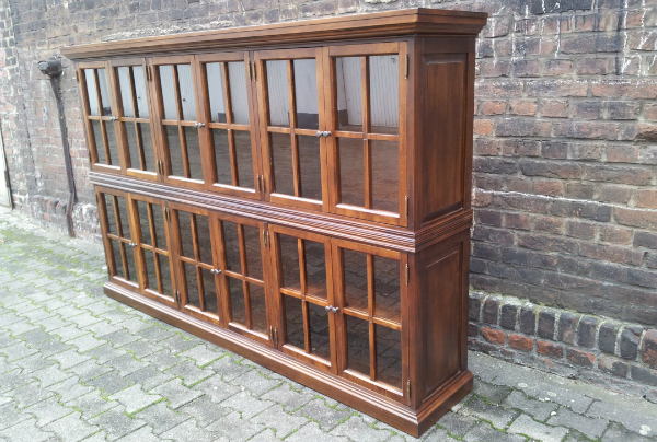 Highboard "Cleveland" | Braun-Walnut CLEVELAND 240cm Highboard braun walnut