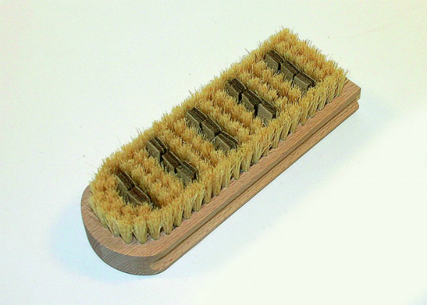 Handpolierbürste STL mit Leder Handpolierbürste STL mit Leder