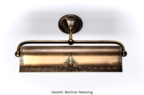 Wandleuchte A94 mit geschwungenen Ornamenten Wandleuchte A94 mit geschwungenen Ornamenten