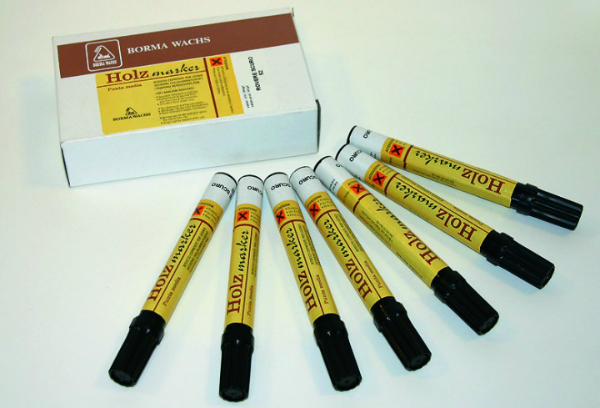 Holzmarker - Holzretuschierstift lasierend Holzmarker - Holzretuschierstift lasierend