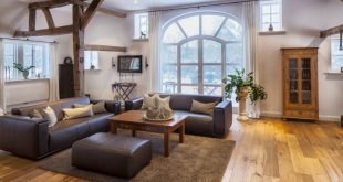 Wohnzimmer im gemütlichen Landhausstil