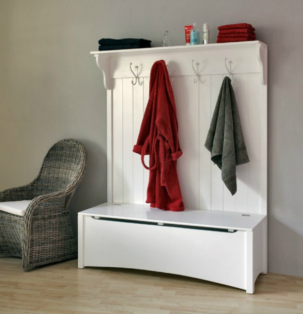 Garderobe mit Bank: RIO | 140 cm landhausmoebel-rio-140-cm-garderobe-mit-bank