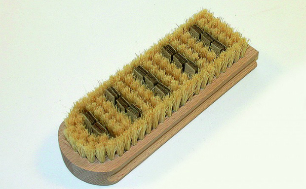 Handpolierbürste STL mit Leder