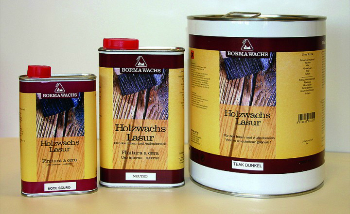 Borma Holzwachs Lasur - farblos Borma Holzwachs Lasur - farblos