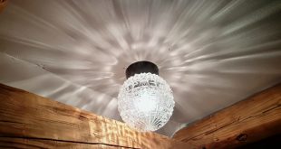 Flurlampe im Landhaus