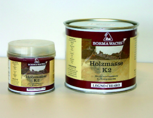 Holzmasse K2 - Zweikomponenten Holzkitt für Innen und Außen - 750 ml Holzmasse K2 - Zweikomponenten Holzkitt für Innen und Außen - 750 ml