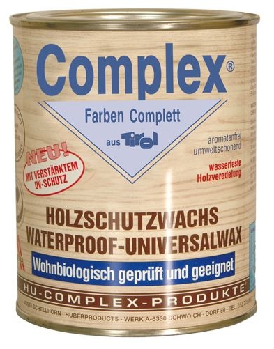 COMPLEX - Holzschutzwachs HU 005 COMPLEX - Holzschutzwachs HU 005 - Holzschutzmittel gegen Fäulnis