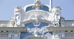 Jugendstil-Fassade - Art nouveau und Art déco