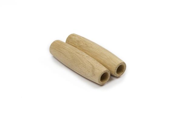 Griffstücke aus Holz (2 Stück)