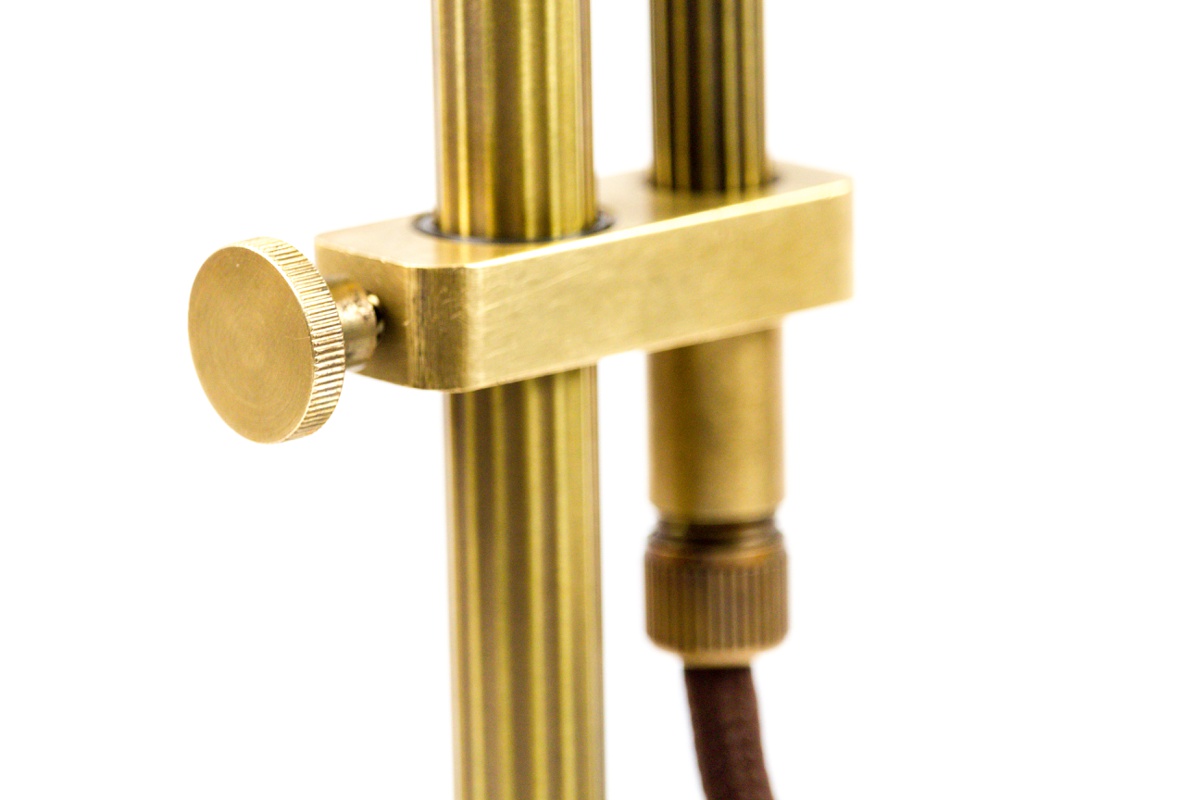 Bankerlampe Schreibtischlampe In Messing-Nickel – Klassisch & Stylisch Für Den Arbeitsplatz
